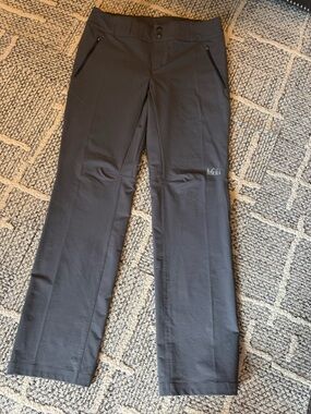 REI Women's Charcoal Gray Softshell Hiking Pants